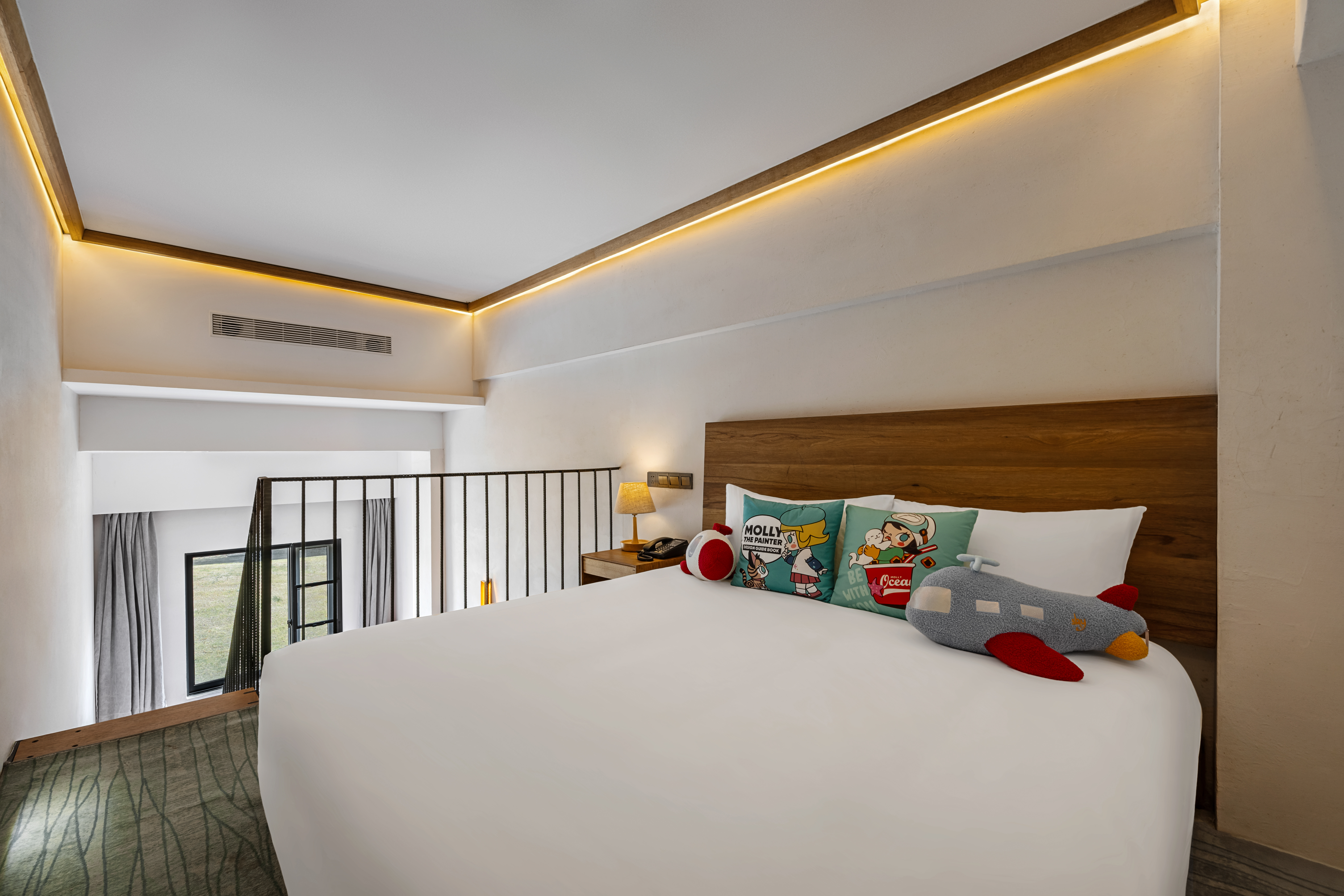 复式家庭房（2张大床）