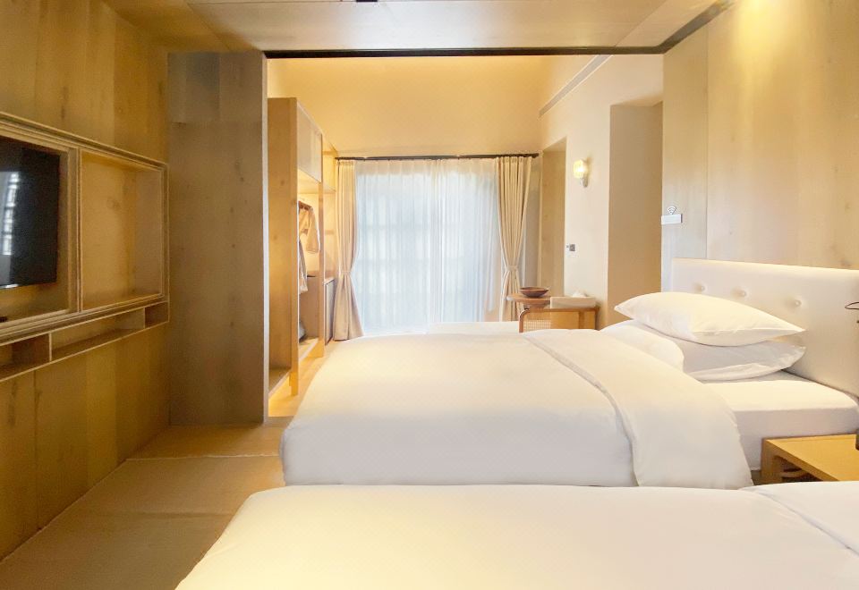 眾岑·青一套房雙床房