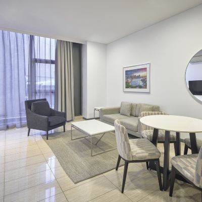 一卧室奢華套房 美利通套房酒店-坎寶街優惠