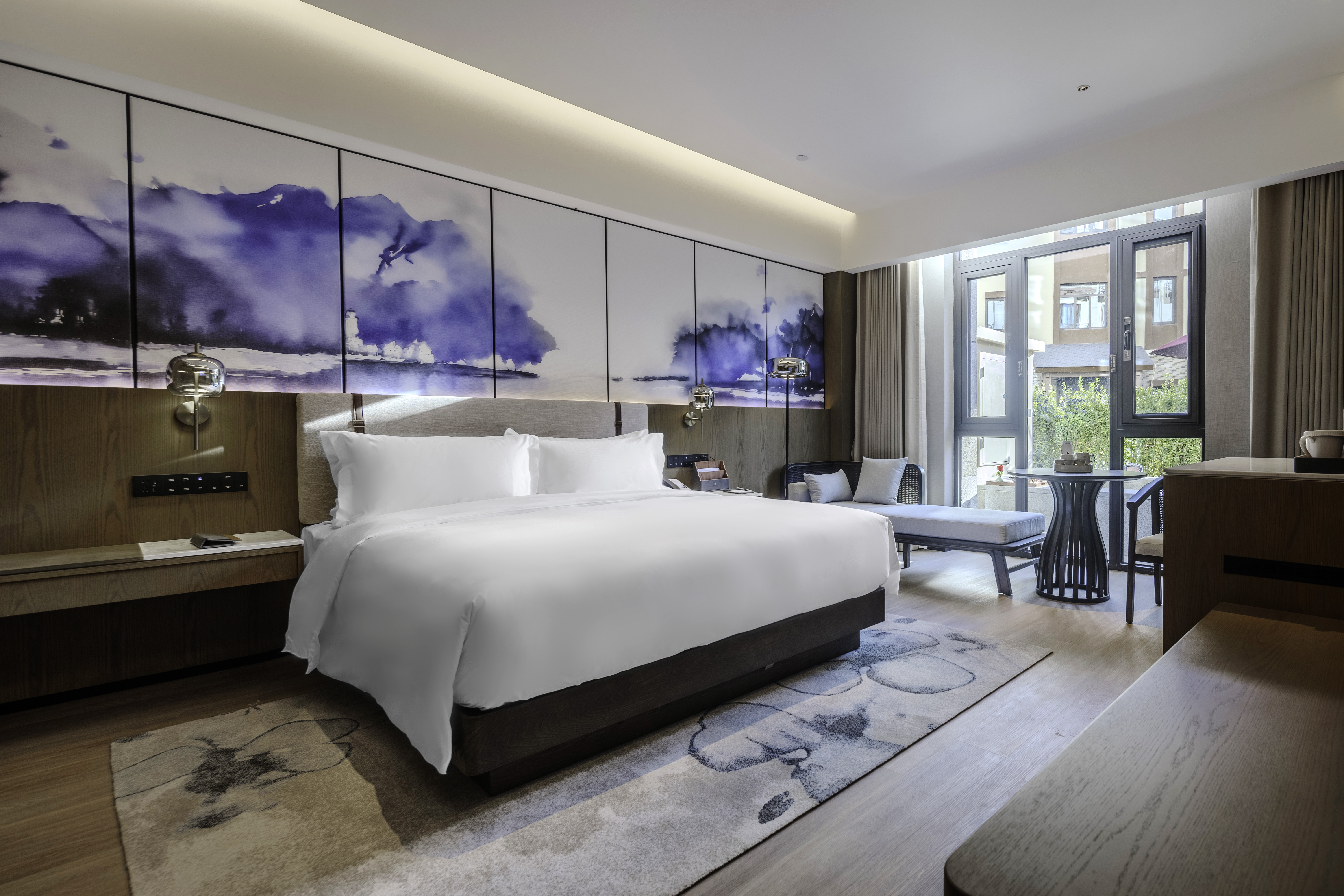 澜境庭院汤泉大床房-带私汤泡池