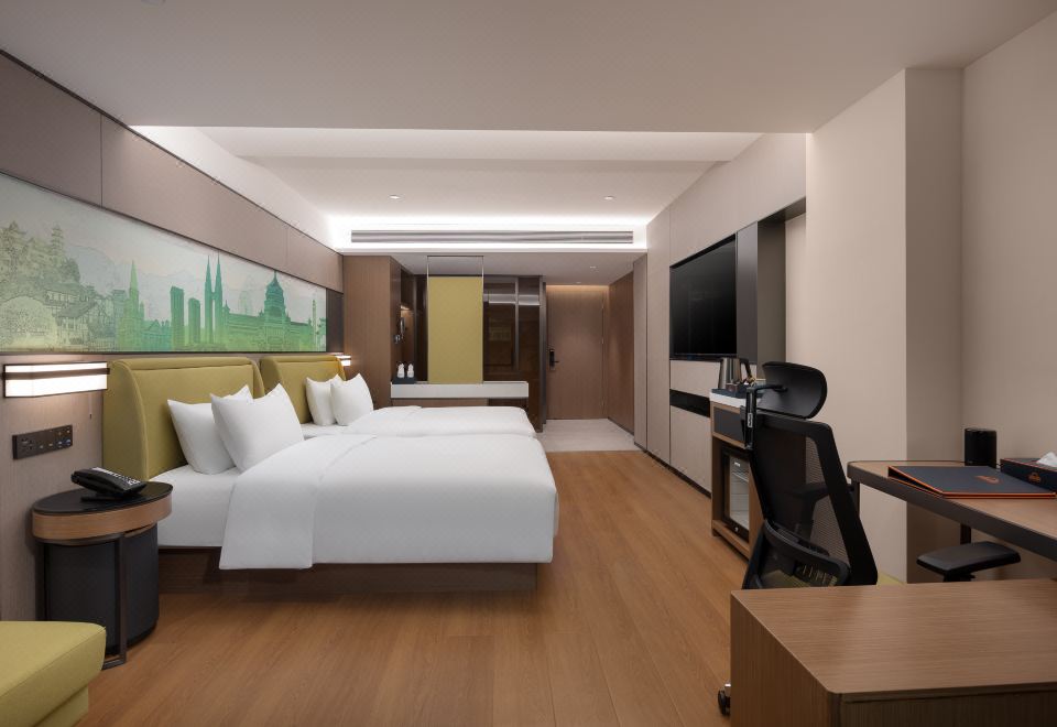 豪华商务双床房（手机电视投屏+Minibar）