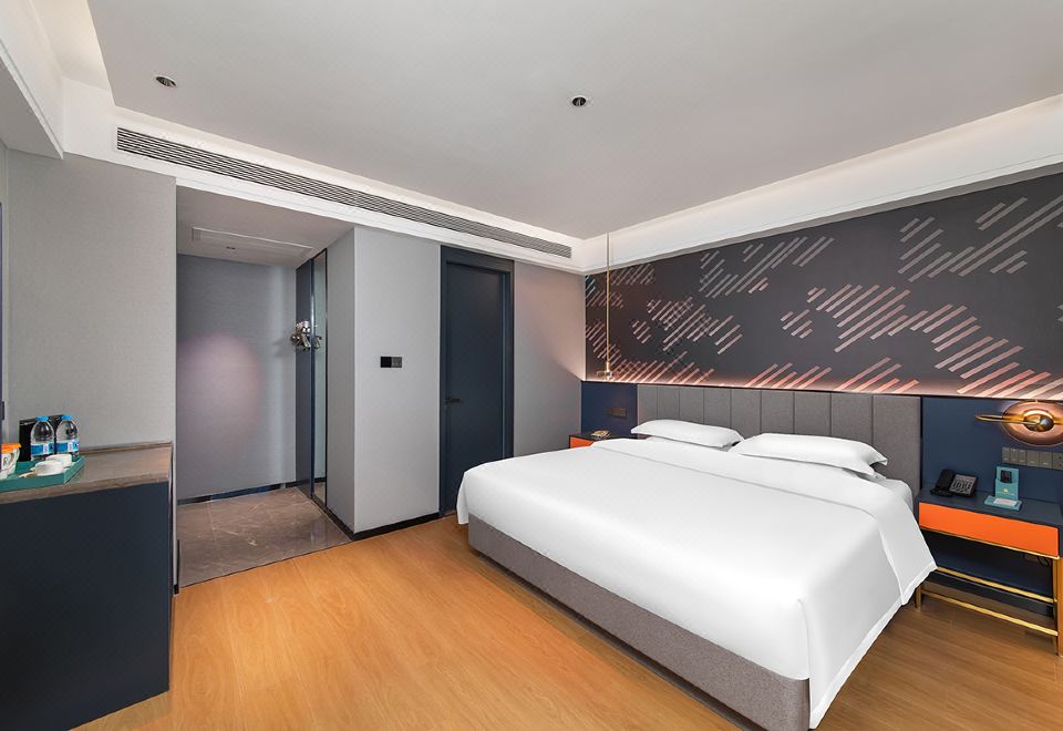 一米阳光大床房（超大飘窗+榻榻米+采光好+智能马桶）