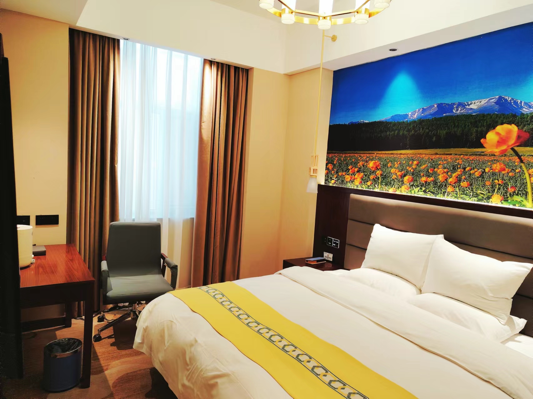 普通大床房（斯丽比迪床垫+雅兰寝饰被枕+智能马桶）