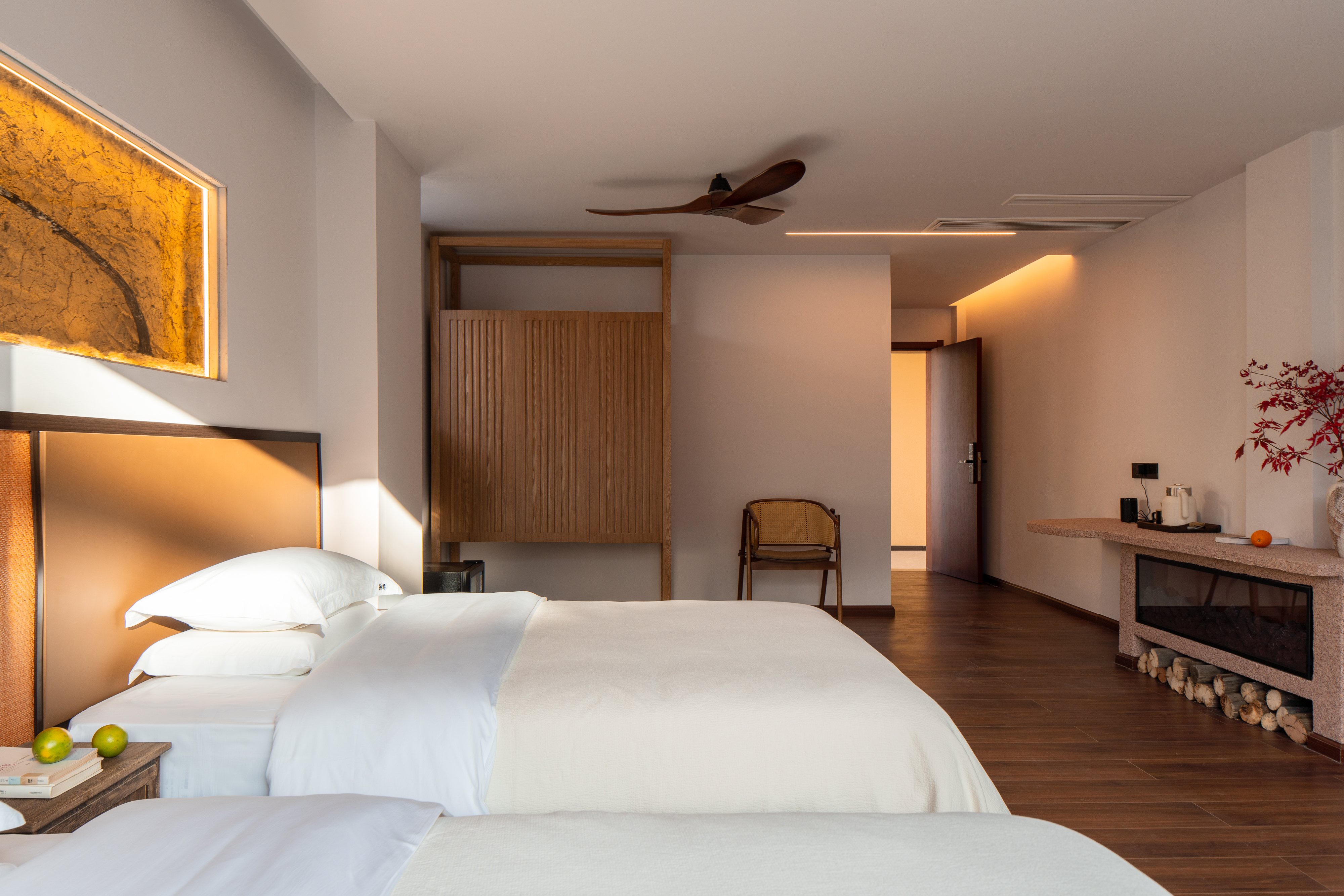 Featured Superior Smart Room (2 Beds) (Bathroom, Floor Heating, Air Conditioner)