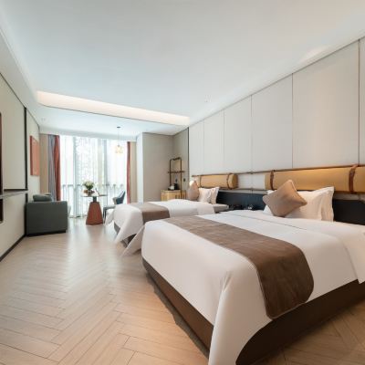 智能優享親子房-帶冰箱洗衣機 山水S飯店（江門蓬江萬達廣場店）優惠