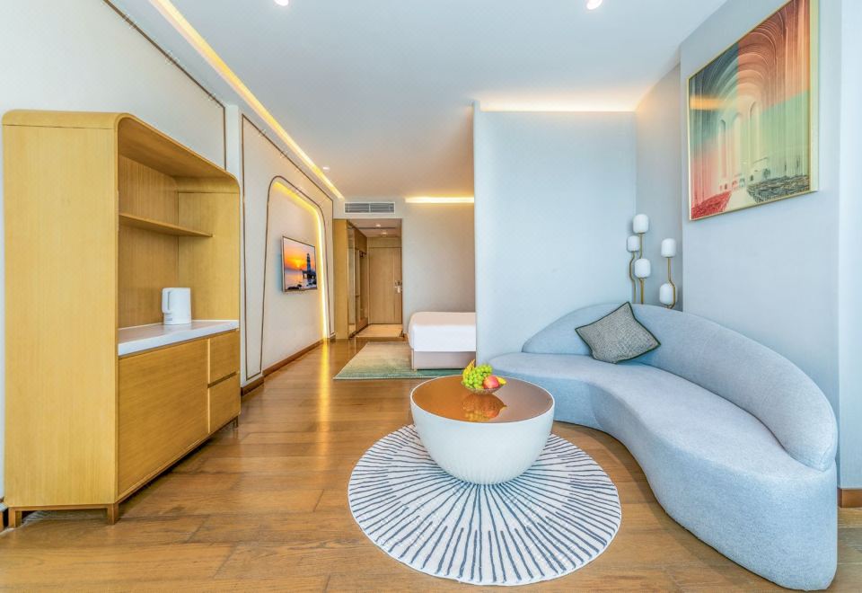 Scenic·豪华海景大床房「浴缸泡澡+观港珠澳大桥」