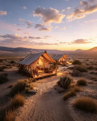 Zhongwei Shapotou District Moonlight Baohe Xingxing Desert Camping Base โรงแรมใน