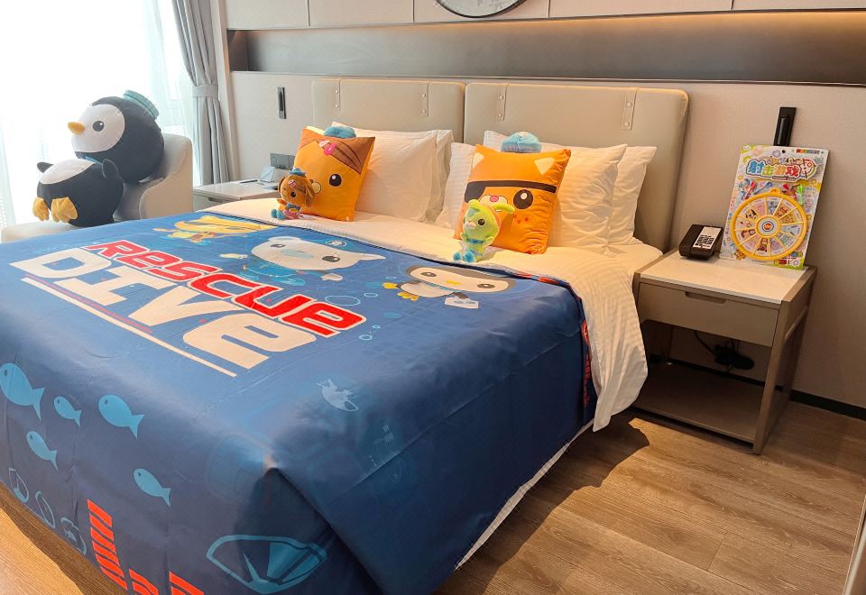 Beijing Somerset Daxing HotelOctonauts Family Double Bed Room