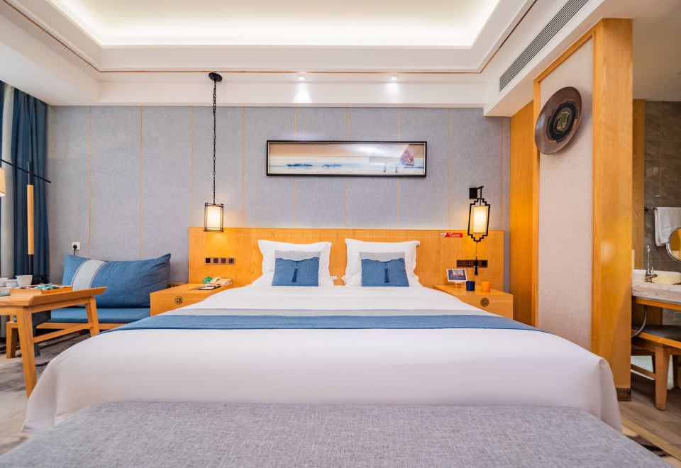 尊享·豪华大床房-明窗+电动窗帘