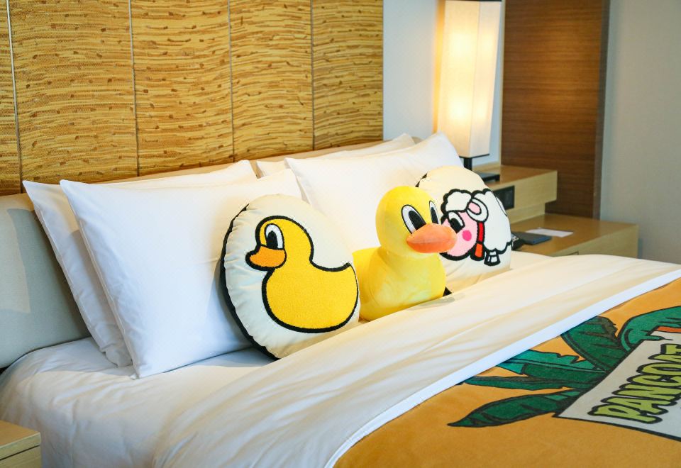 小黃鴨主題大床房