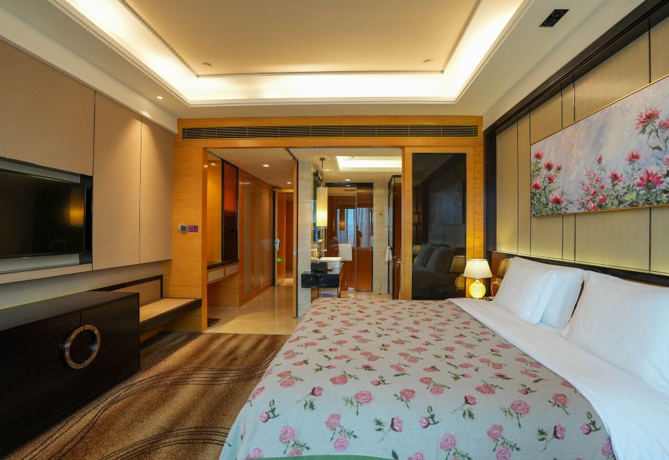玫瑰主题行政大床房