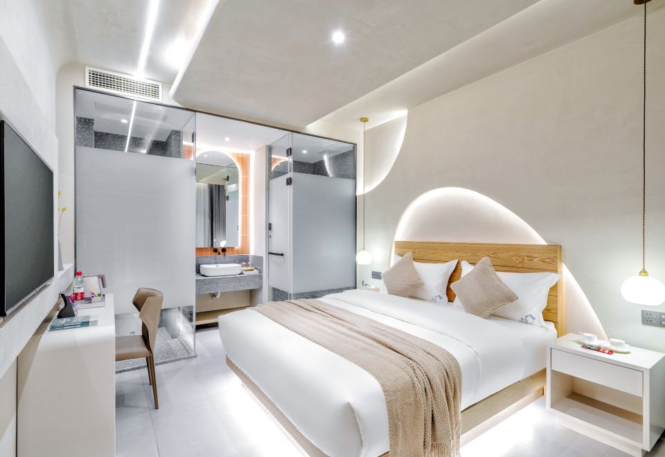 翠微静夜大床房（全屋智能＋乾湿分离+洗衣机）