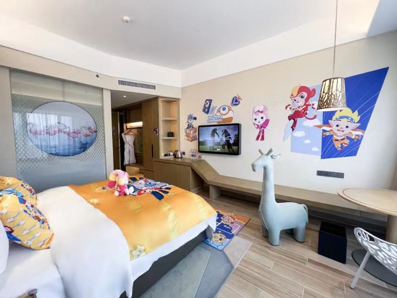 宇宙护衞队主题大床房