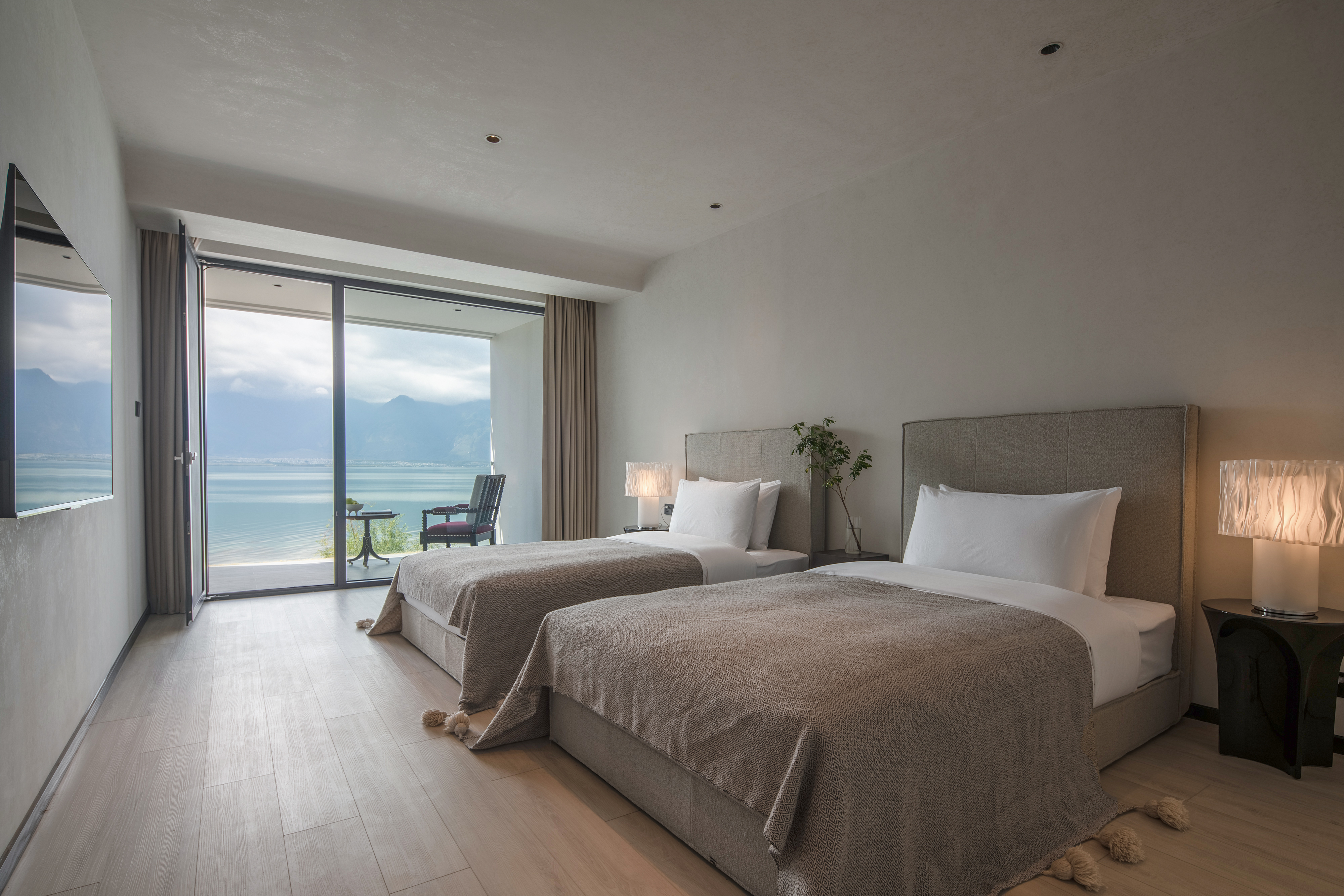 豪华露台双床房