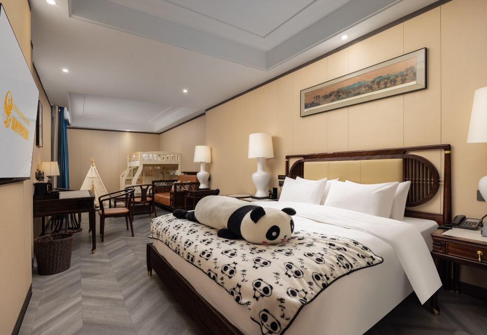 Chengdu Fengqi Hotel Jinguan Family Room