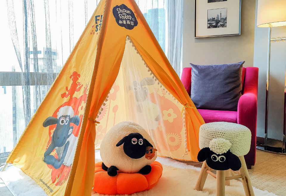 小羊肖恩親子主題房