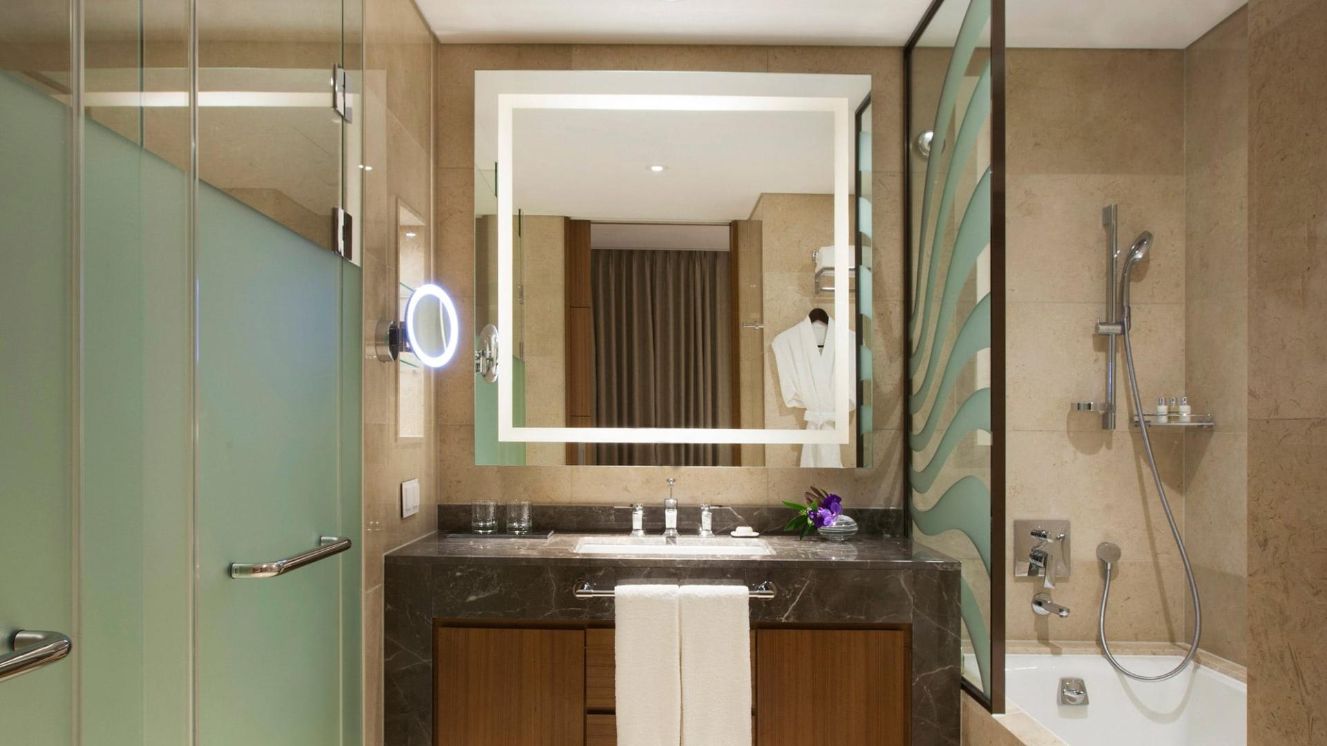 高级套房家庭双床山脉