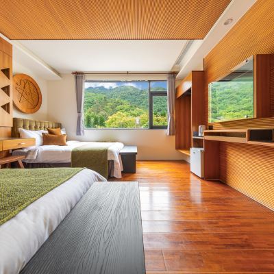 山景四人房 南投日月潭伊達邵渡假旅店優惠