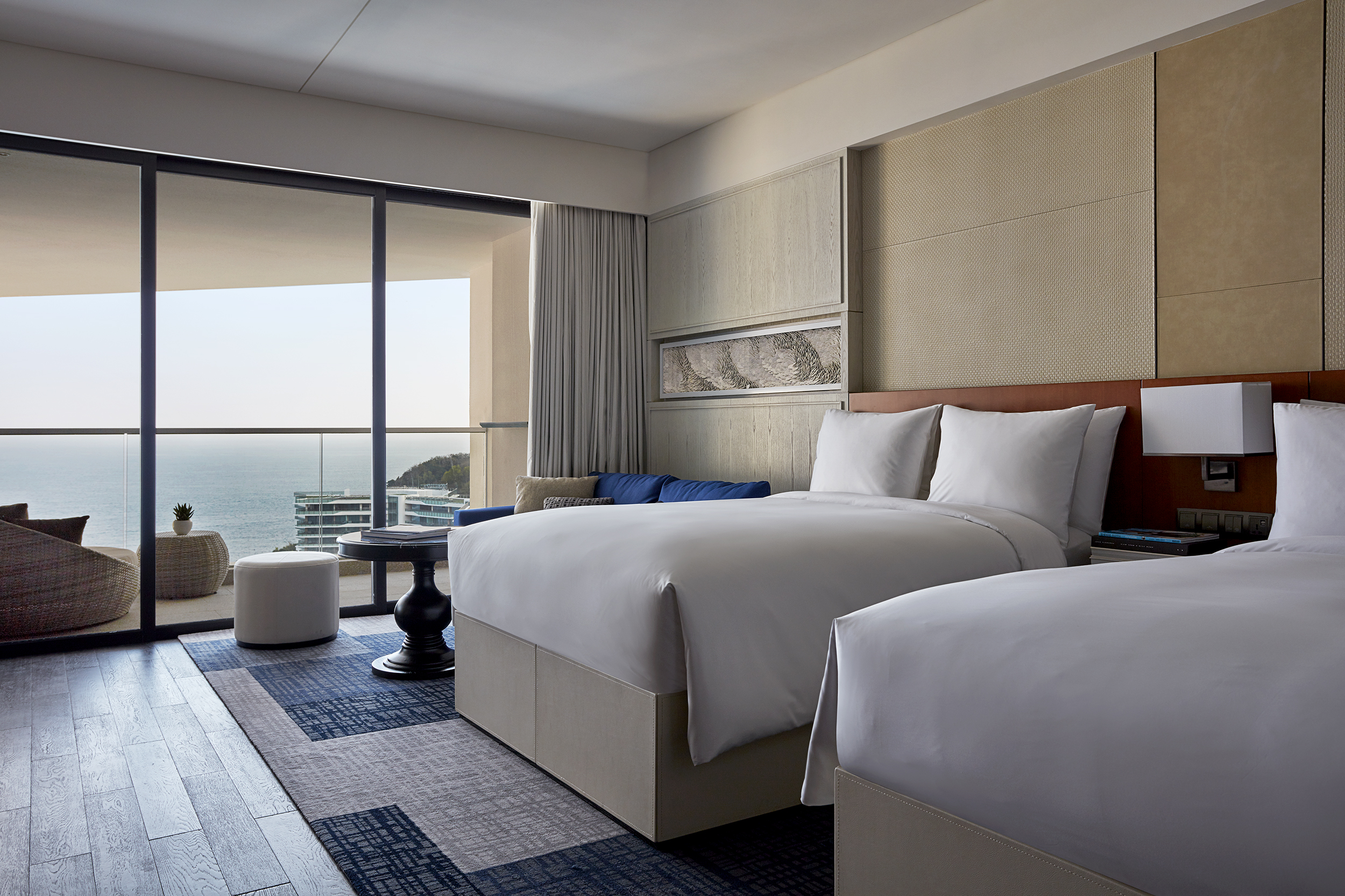 優選海景雙床房