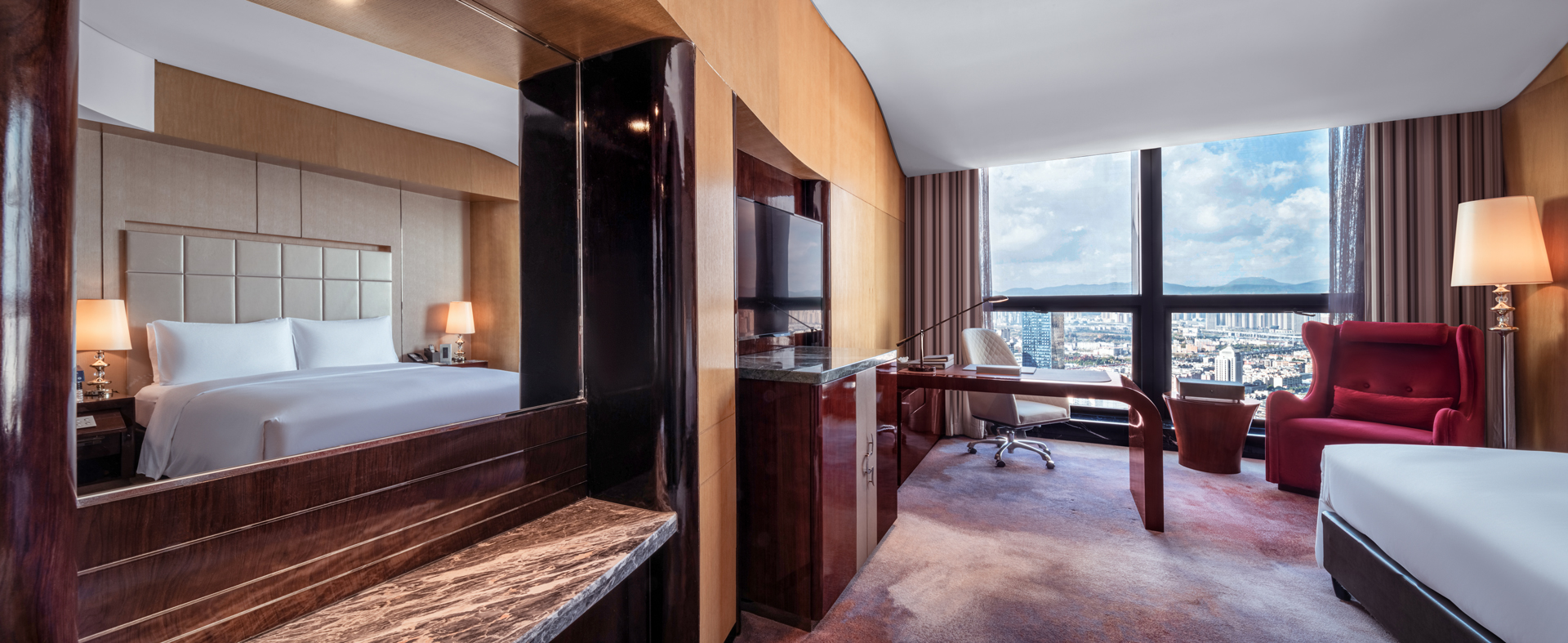 行政城市景觀大床房