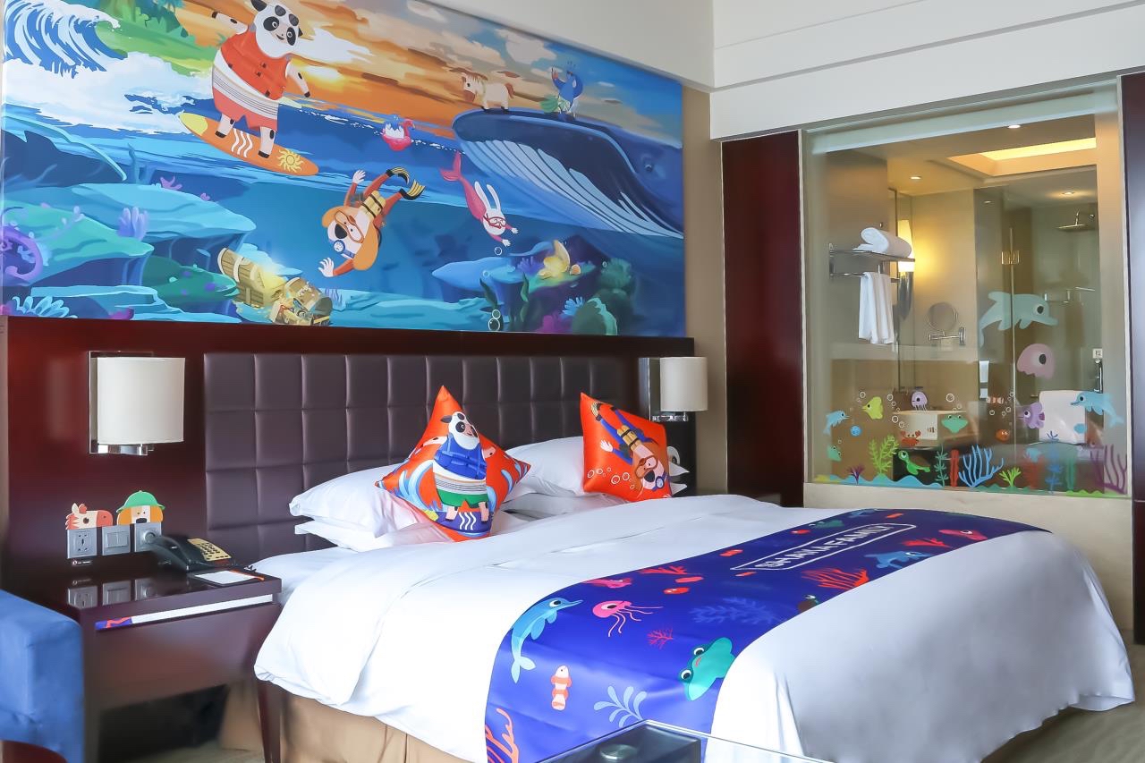 海洋主題親子大床房