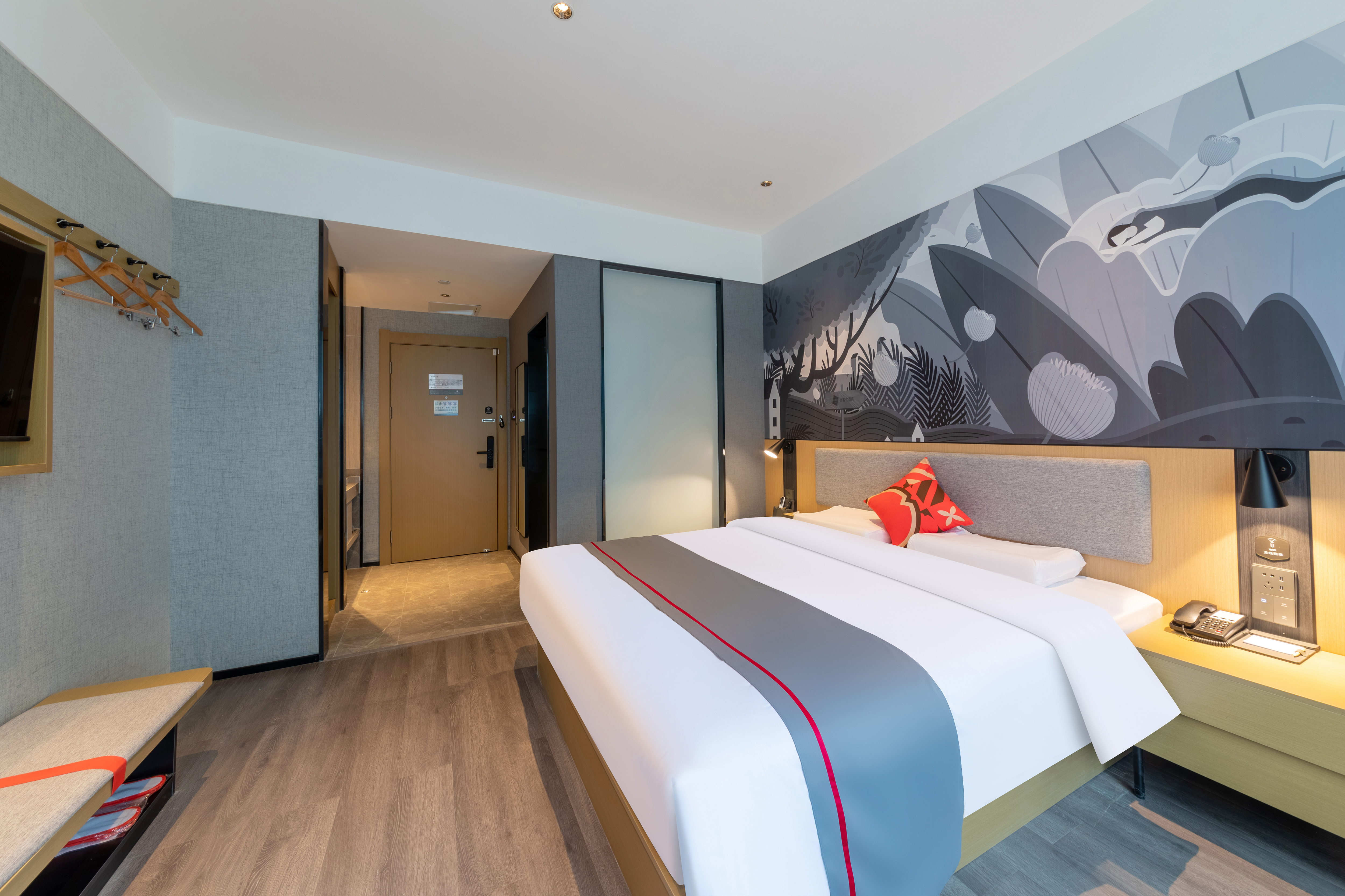 园景高级大床房（智能客控+零压床垫+乳胶枕+可投屏）