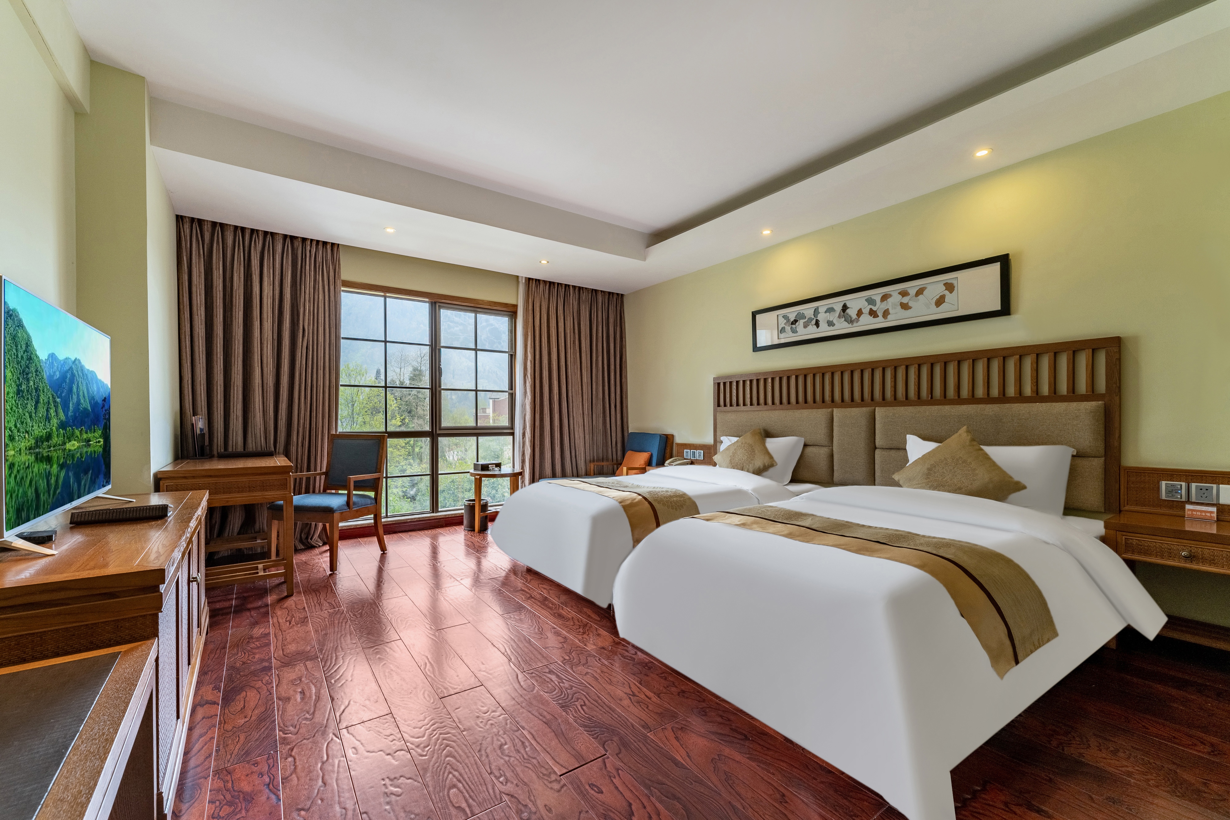 观景双床房