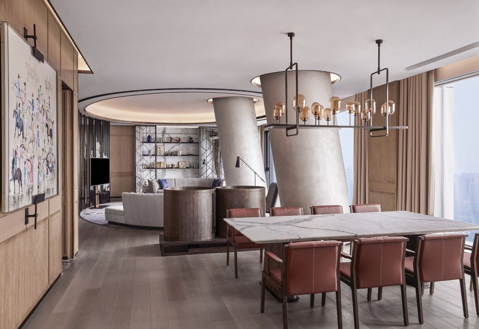 总统套房|270°云端顶层视野+独立聚会厅+厨房