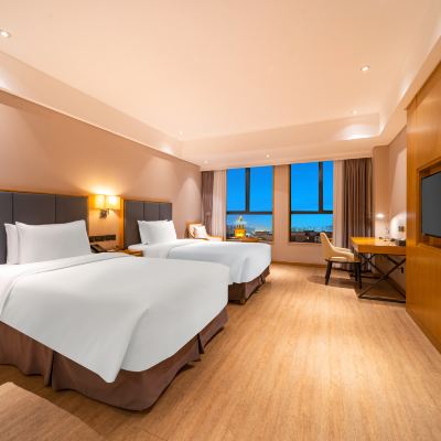 商務舒眠雙床房 鄭州新鄭國際機場雲旅盛開飯店優惠