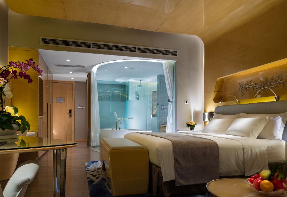 豪华湾景房-大床