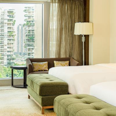 豪華房雙大床房 成都棕櫚泉費爾蒙飯店優惠