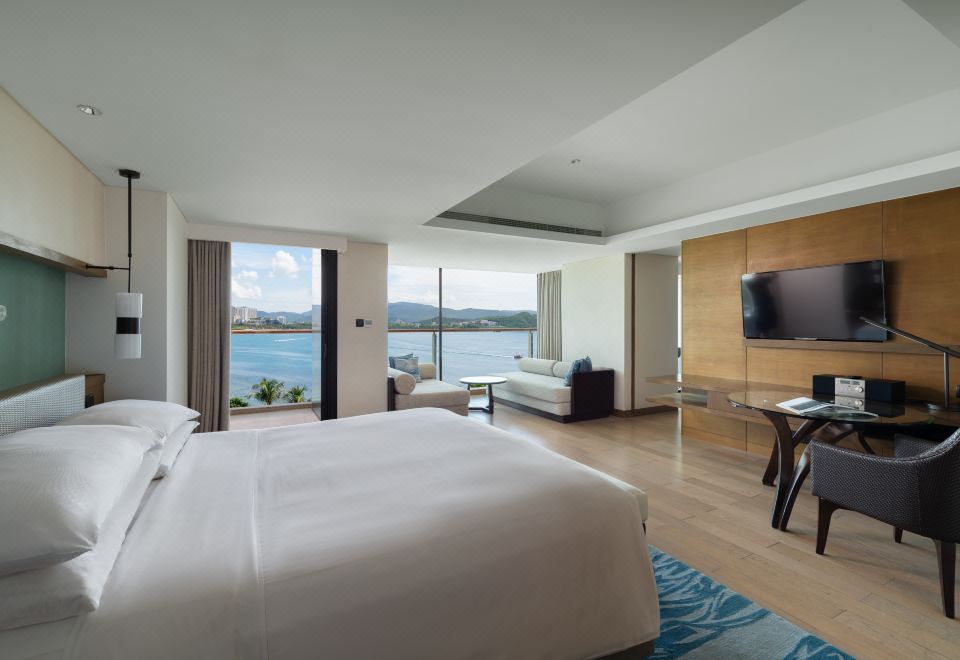 华海榭海景家庭双卧套房