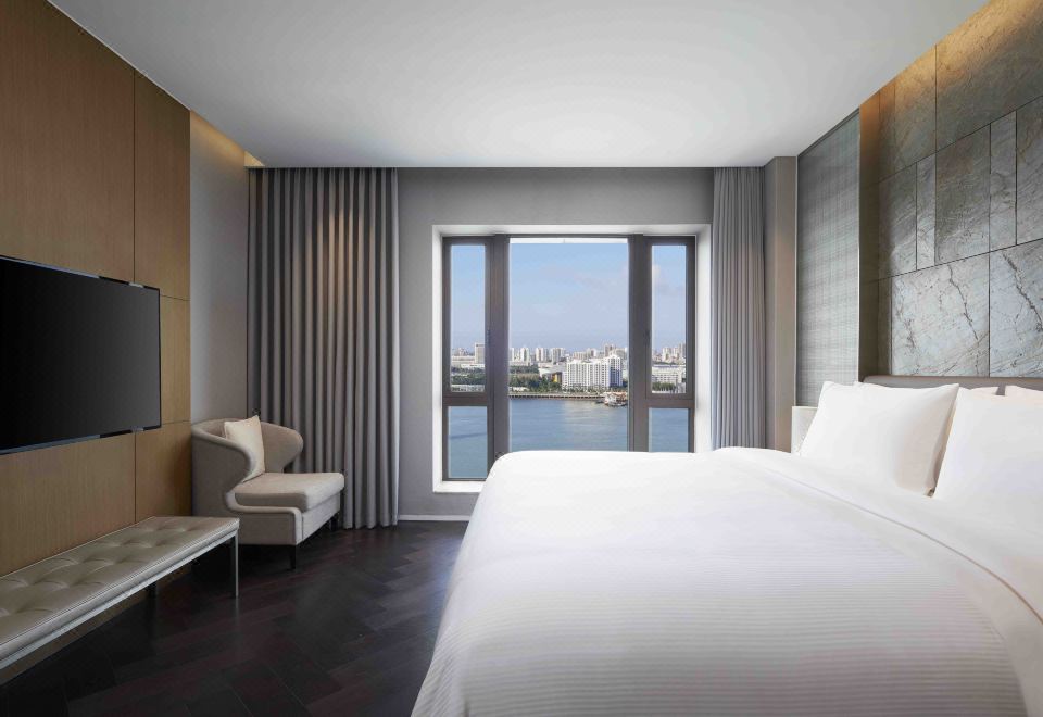 家庭雙臥江海勝景聯通套房