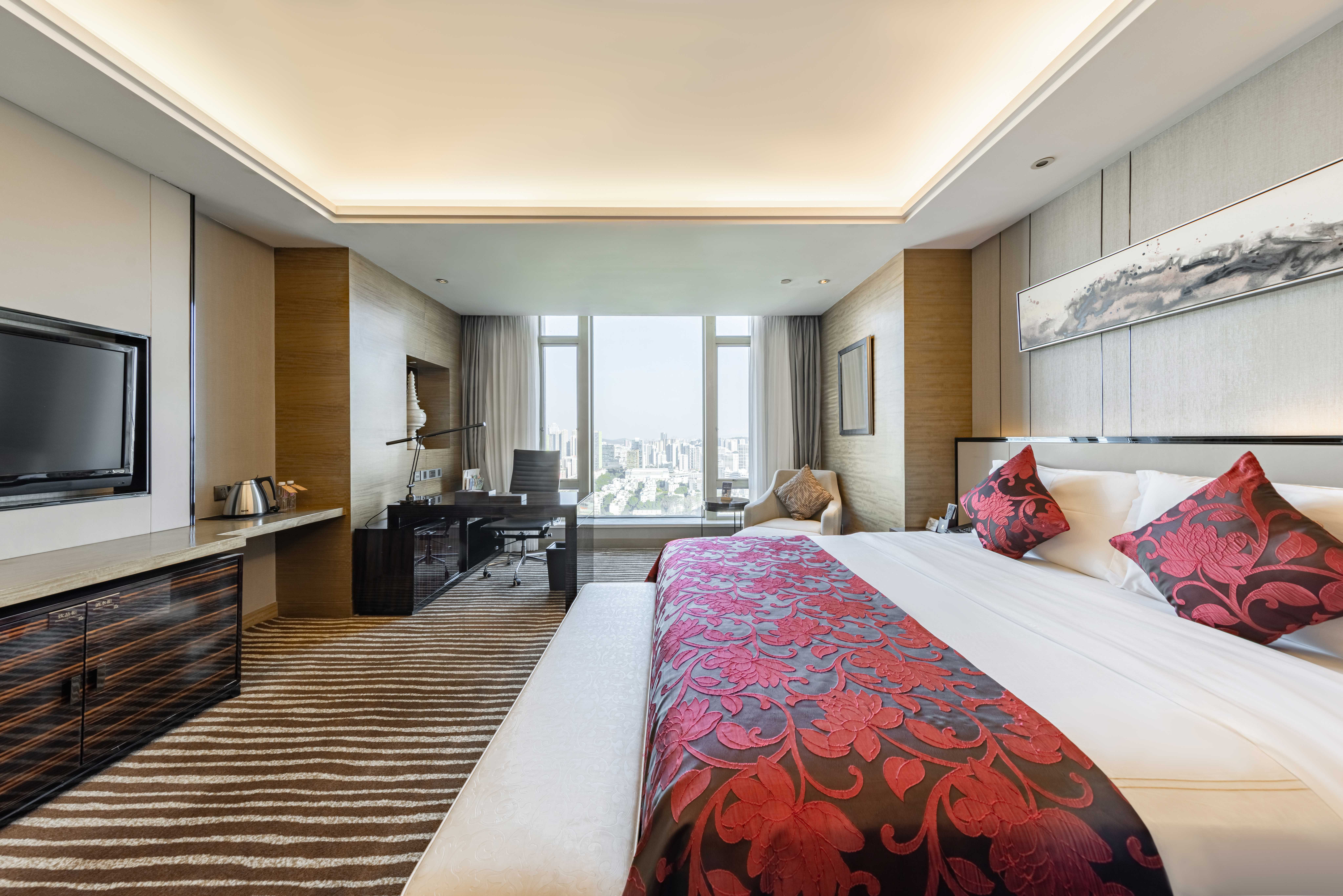 Shenzhen YANGBANGLANGYUE International HotelLongTan Garden View Queen Room