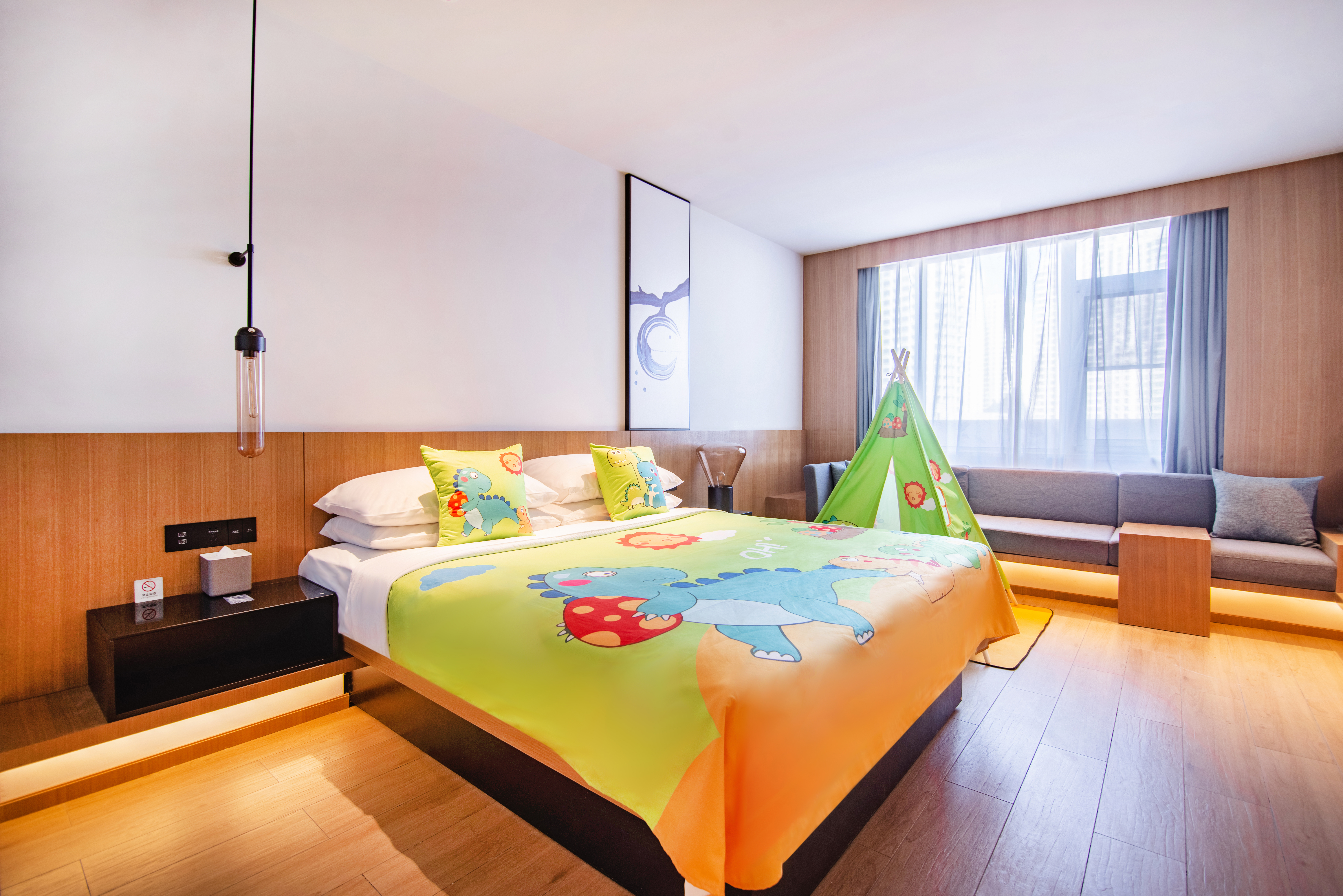 主题亲子大床房｜恐龙