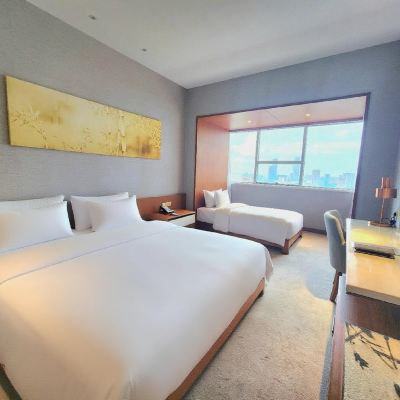 家庭房-高樓層運河景觀 無錫德根飯店優惠