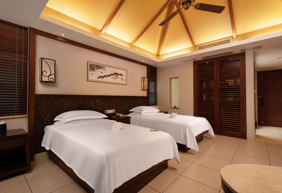 云臺別墅雙床房（溫泉入戶+露臺庭院）