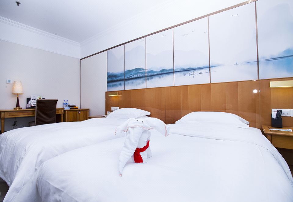 城景雙床房（城市風景+智能馬桶）