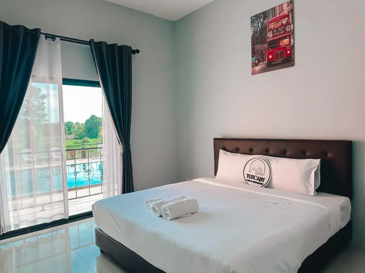 ห้องสวีท วิวสระน้ำ