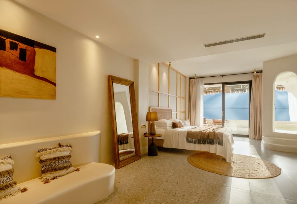 圣托里尼·放牧心灵大床房【海景洞穴泡池+连通露台】