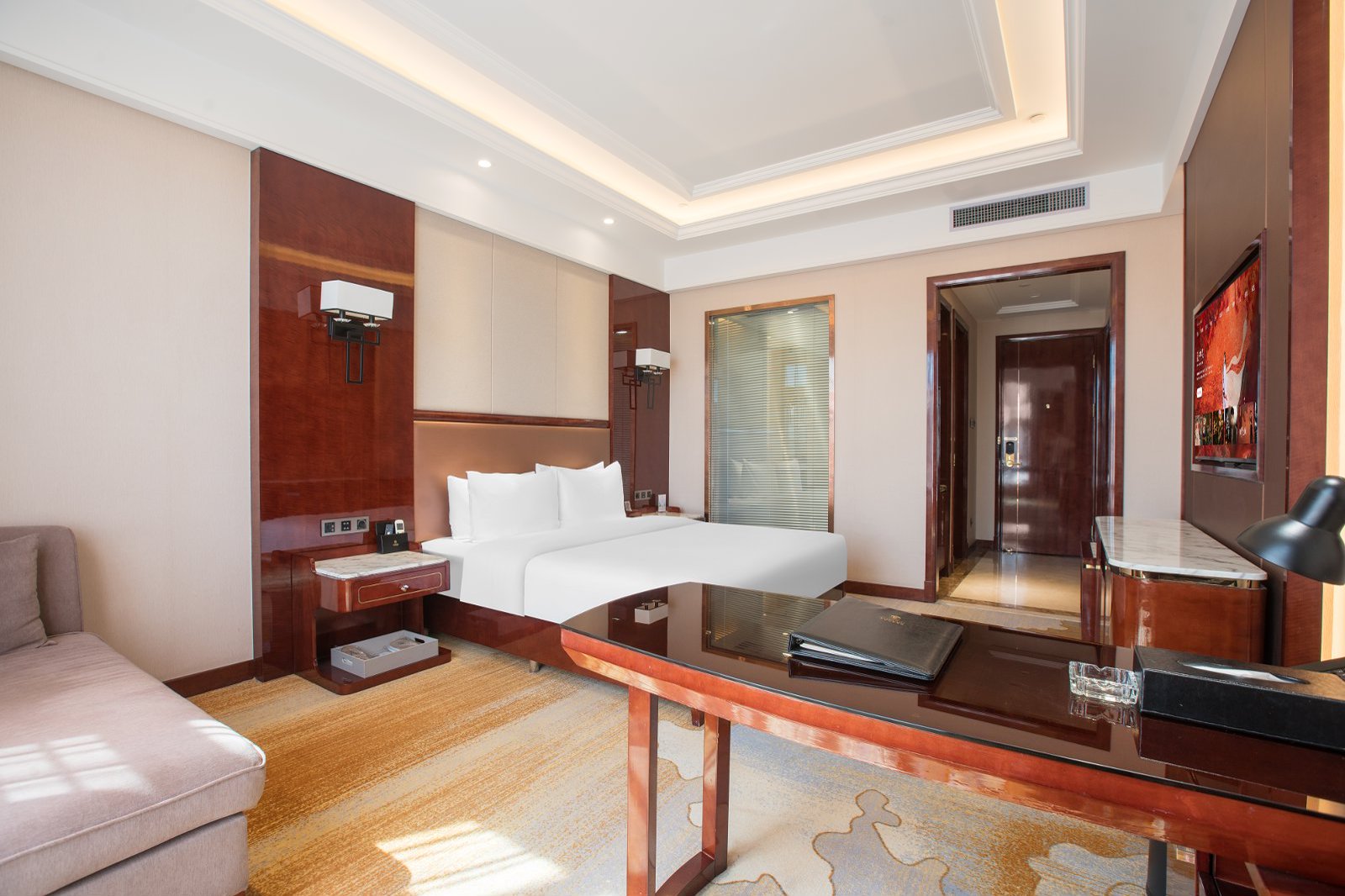 豪华大床房︱临园风景+舒适睡眠