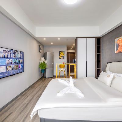 豪華大床房-洗衣機 西安喜滿客飯店（高鐵北站店）優惠