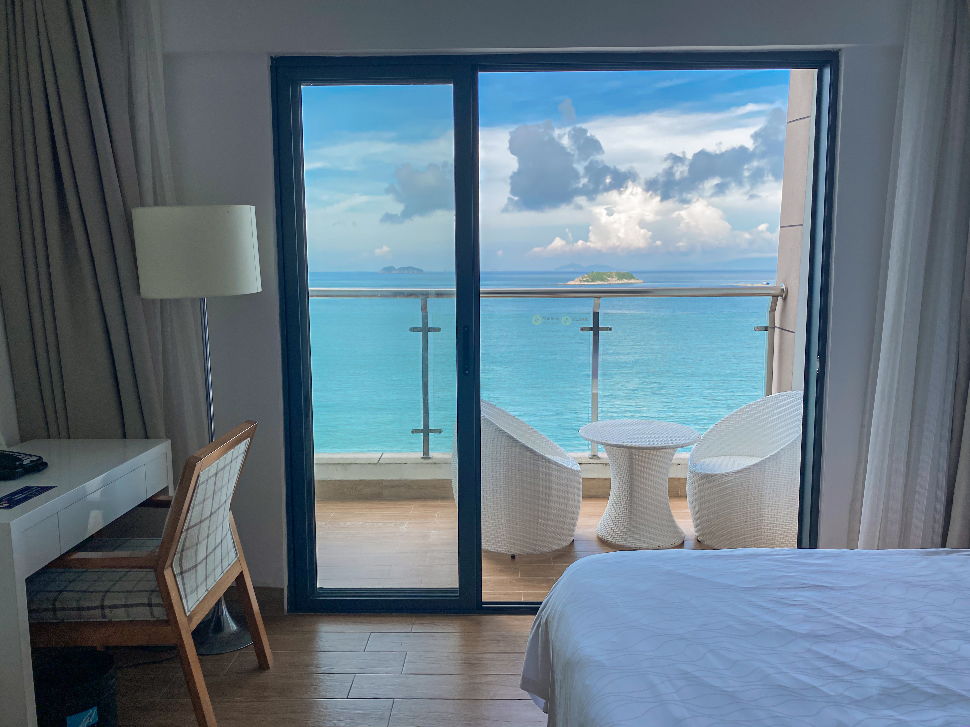 Aegean Hotel180度海景落日大床房（带阳台）