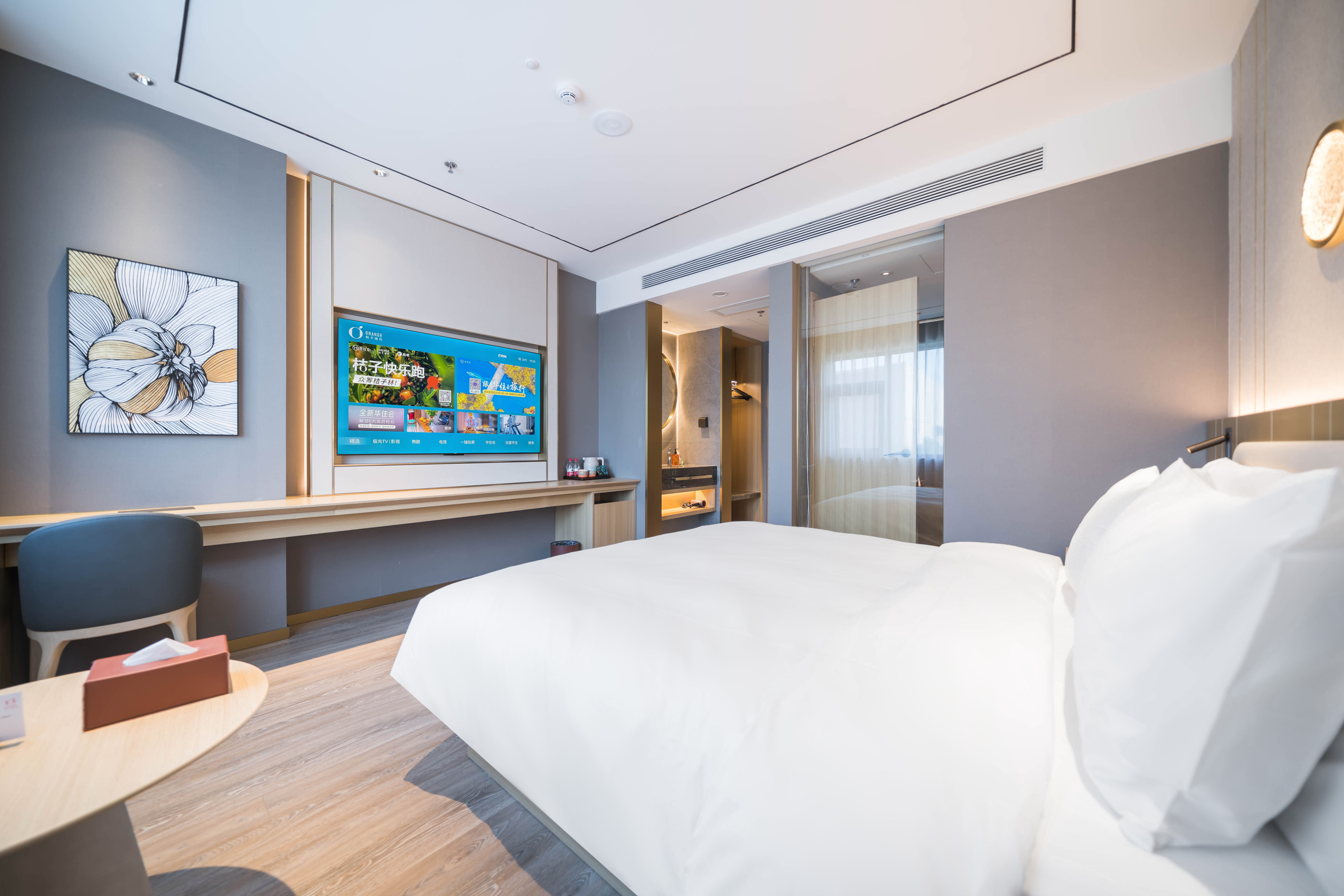 高级大床房（智能客控+65寸投屏电视+小冰箱）