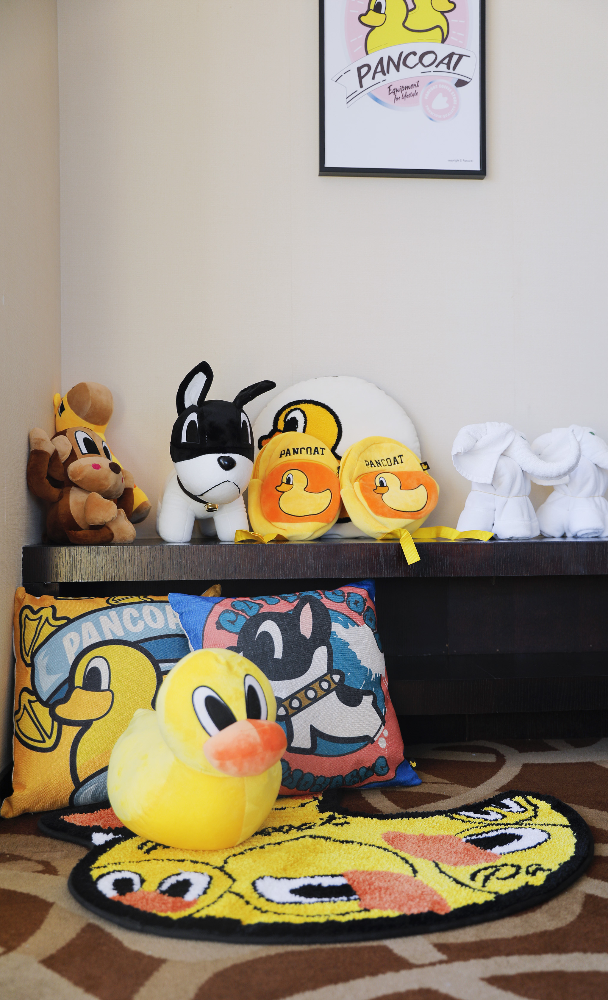 小黄鸭主题亲子房