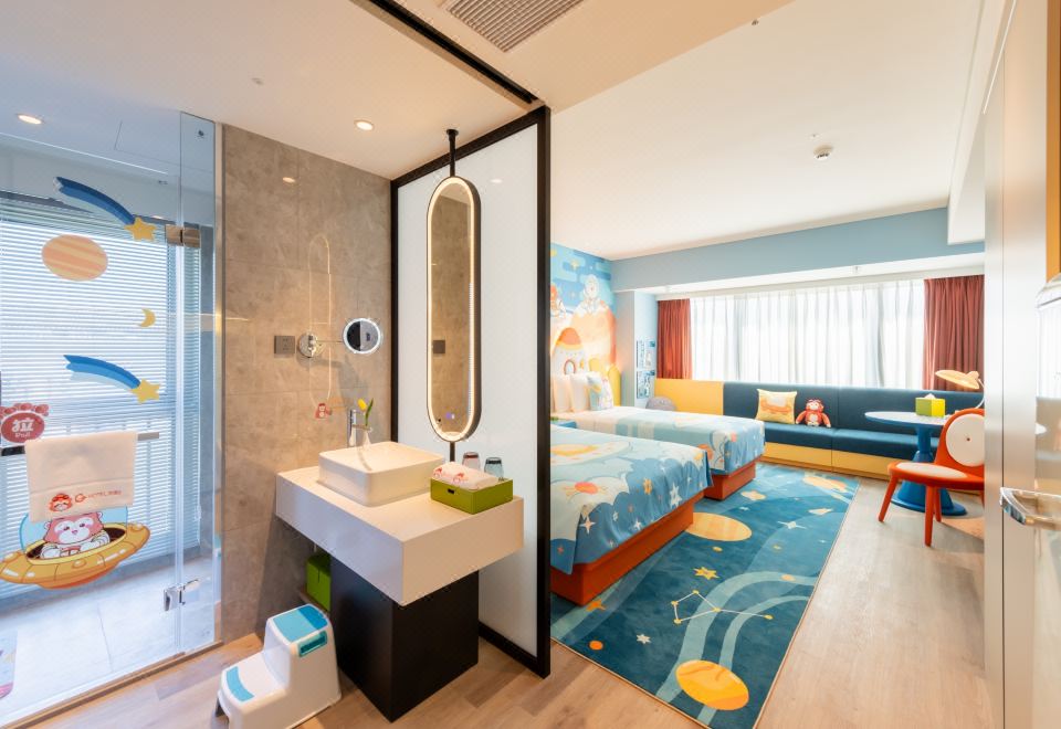 星仔·高级亲子房（洗烘一体机+华为智慧屏+大冰箱）