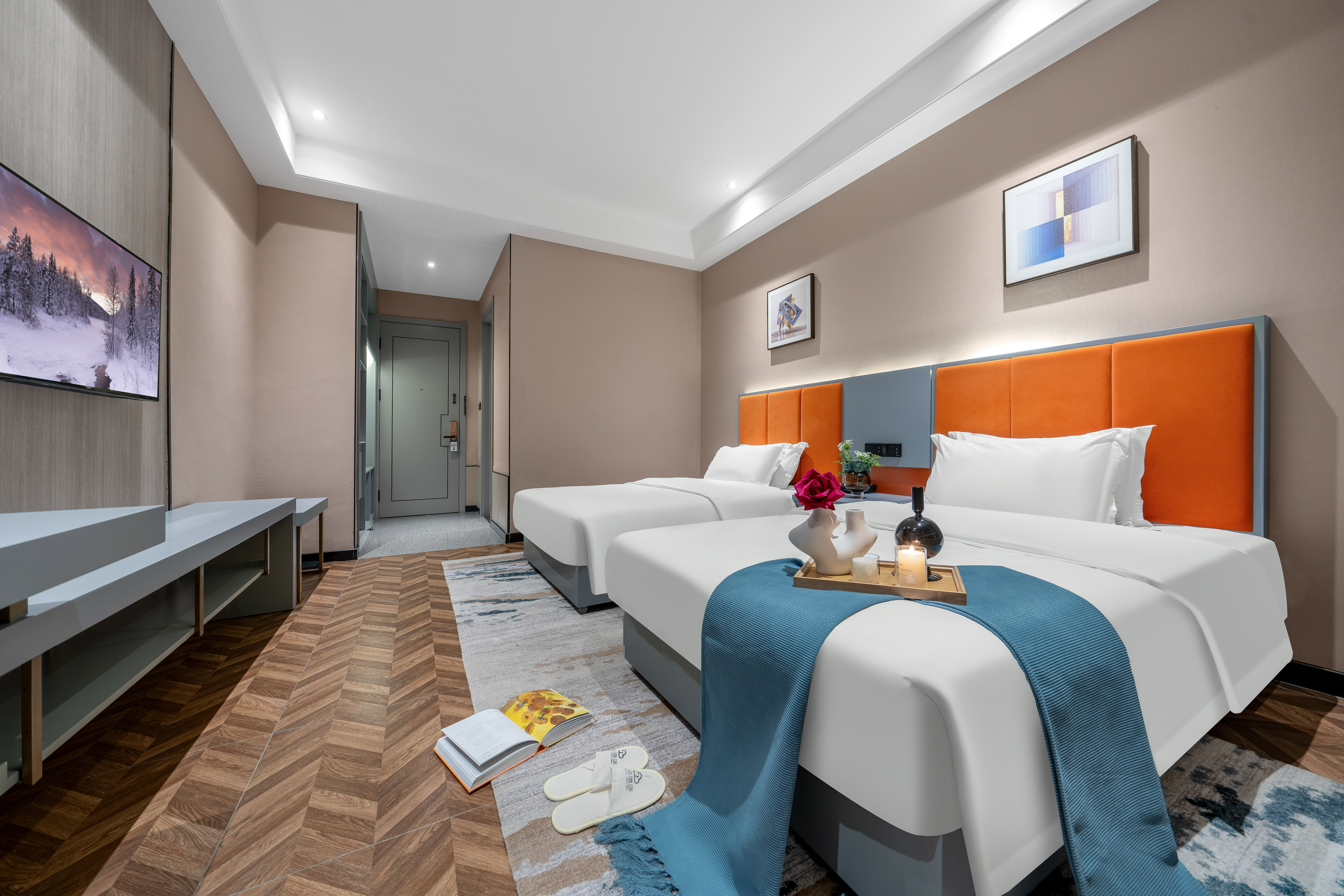 精致双床房【智能马桶+明亮视野】