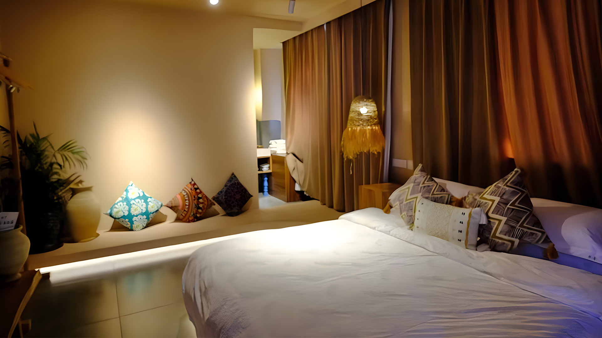 豪華大床房-市政地暖