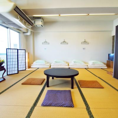 303・304【禁煙】和室1～7名様（バス・トイレ共用） おもてなしホステル宮島 クーポン