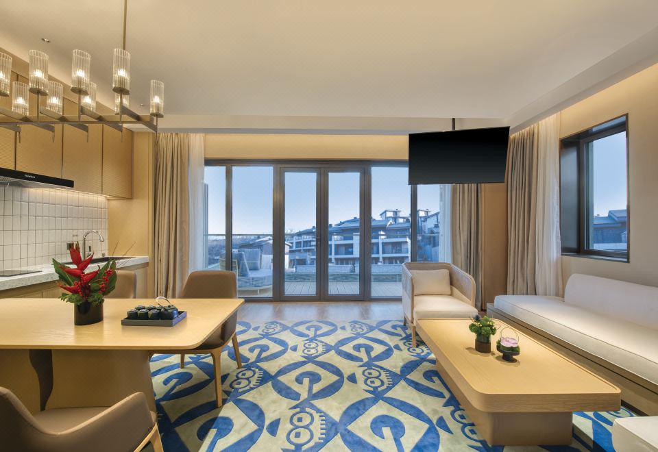 Crowne Plaza Zunhua Hot Spring TownZen Duplex Hot Spring Villa - 2-Bedroom, Courtyard-View